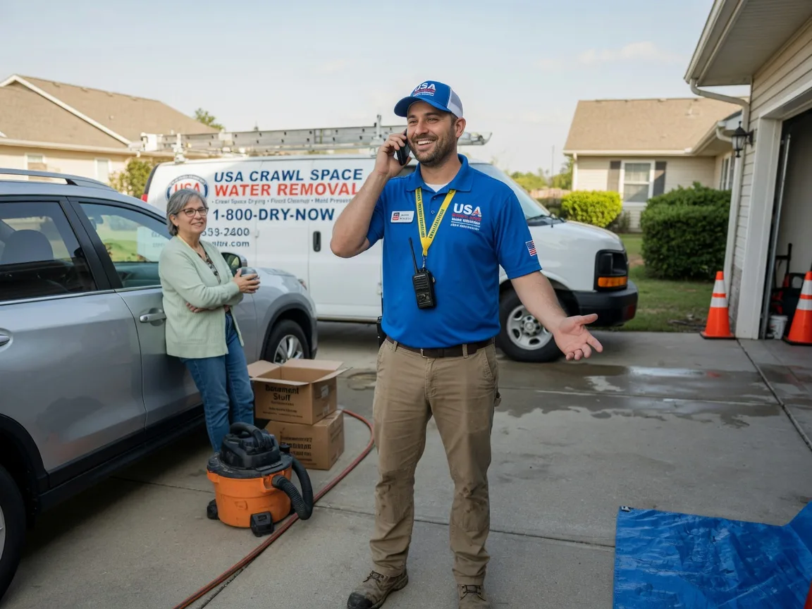 Crawl Space Water Removal Bergholz, OH FAQs